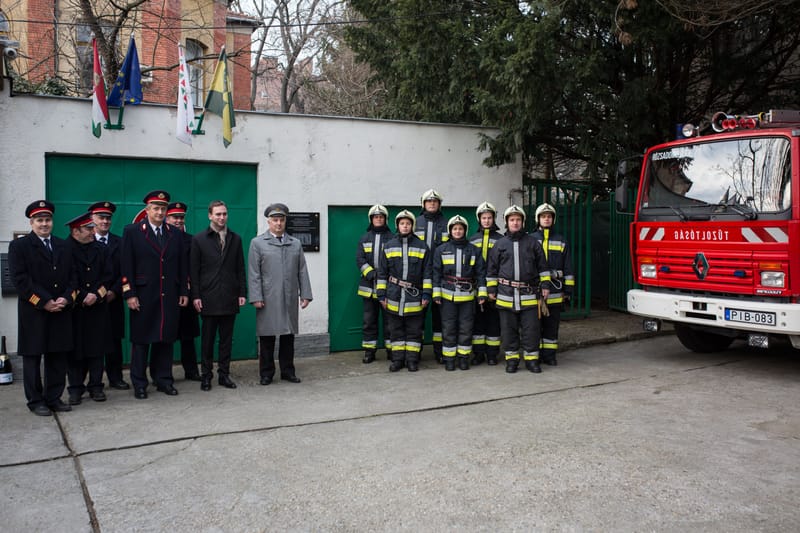 Emléktábla avatás