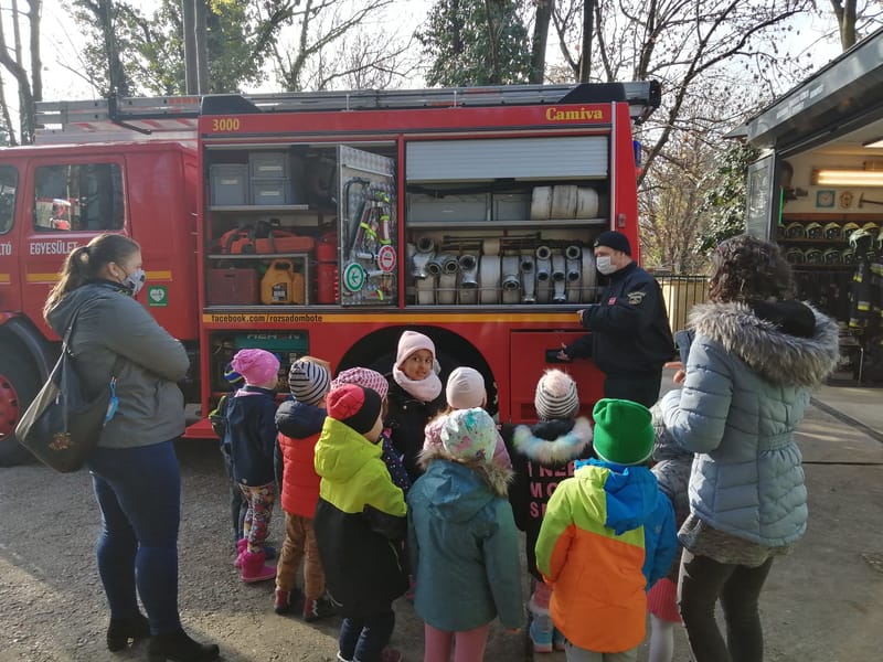 Óvodás csoportok jártak nálunk