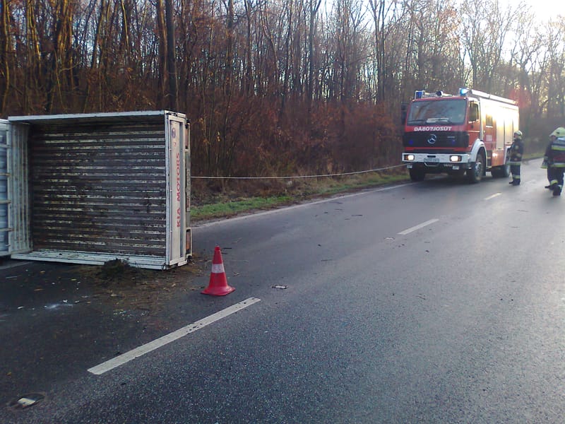 Baleset a Nagykovácsi úton