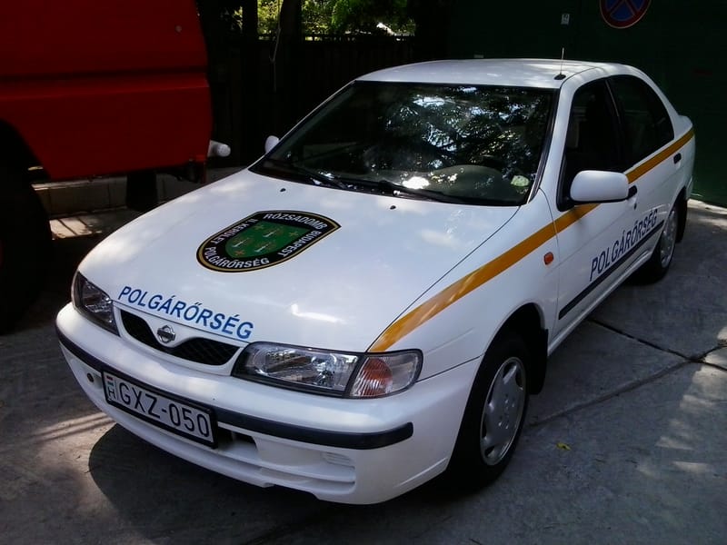 "Új" polgárőr gépkocsi állt szolgálatba