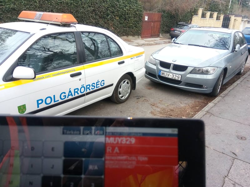 Lopott gépkocsit találtak a polgárőreink