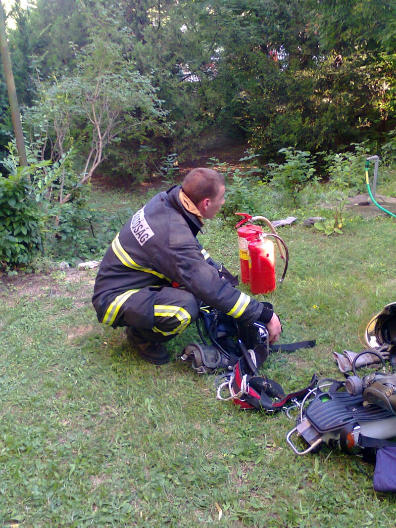 Villanyóra gyulladt meg