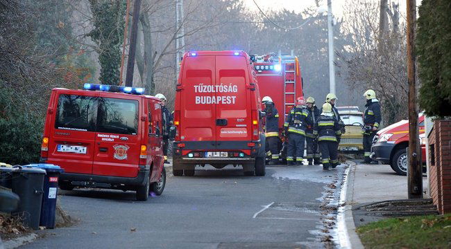 Lakástűz a Ferenchegyi úton