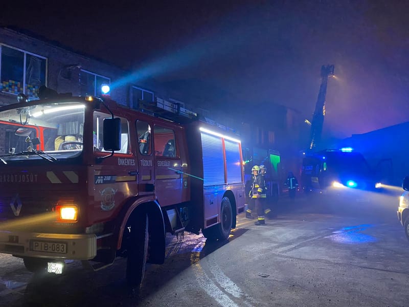 Vízhiány nehezítette a tűz oltását