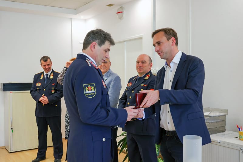 Szent Flórián díjak átadása