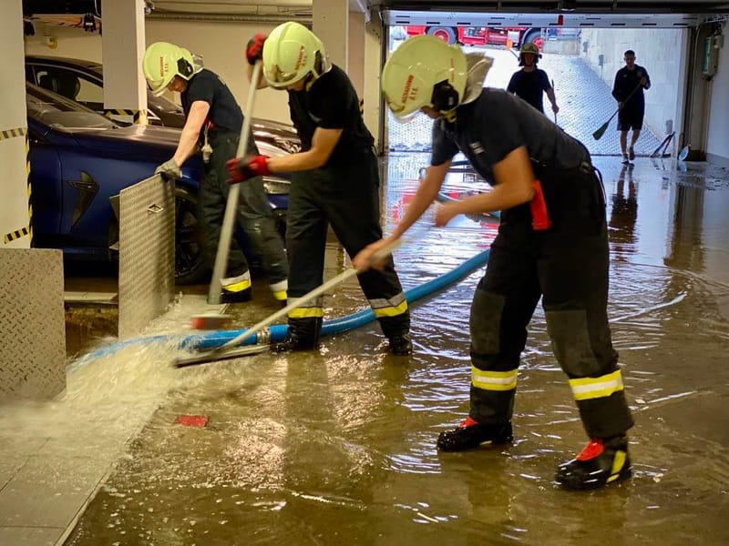 Felhőszakadás Budán