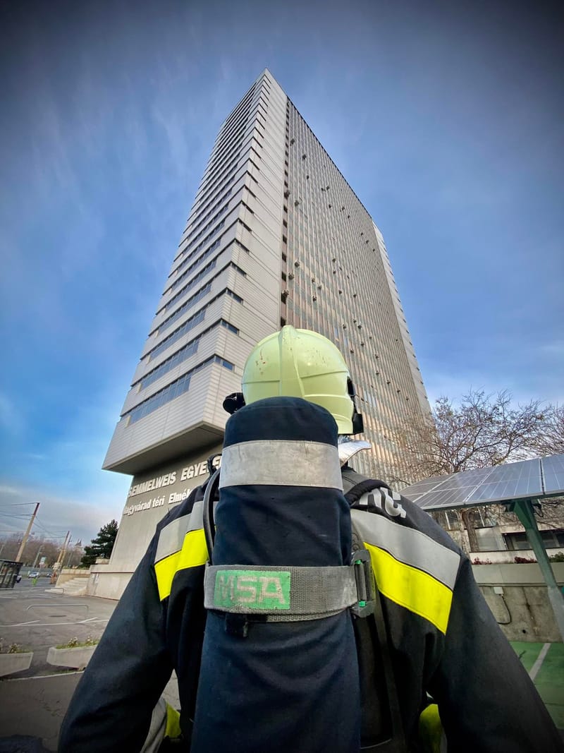 Lépcsőfutás a Magyar Tűzoltósport Egyesület - MTSE Hungary rendezésében