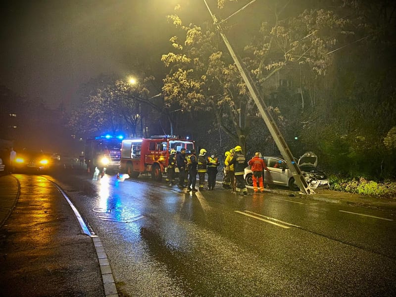 Baleset a Bimbó úton