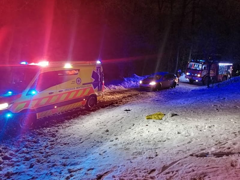 Szánkóbaleset a Normafa sípályán