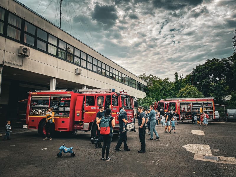 Nyitott szertárkapuk 2024, avagy gyermeknap a tűzoltóságon