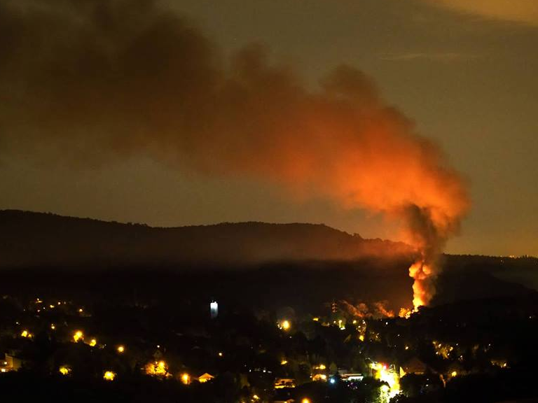 Kigyulladt a Hűvösvölgyi Vigadó