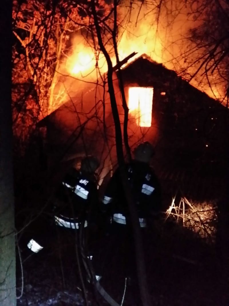 Leégett egy ház a Jánosbogár utcában