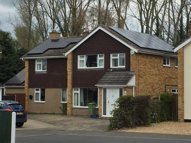 Another house goes solar...with Solar Partner.