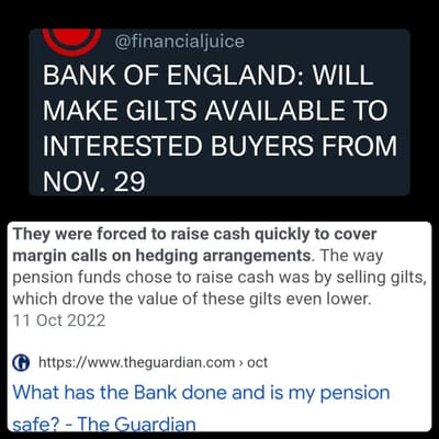 Debt securities up for sale in England.