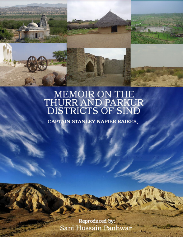 MEMOIR ON THE THURR AND PARKUR DISTRICTS OF SIND