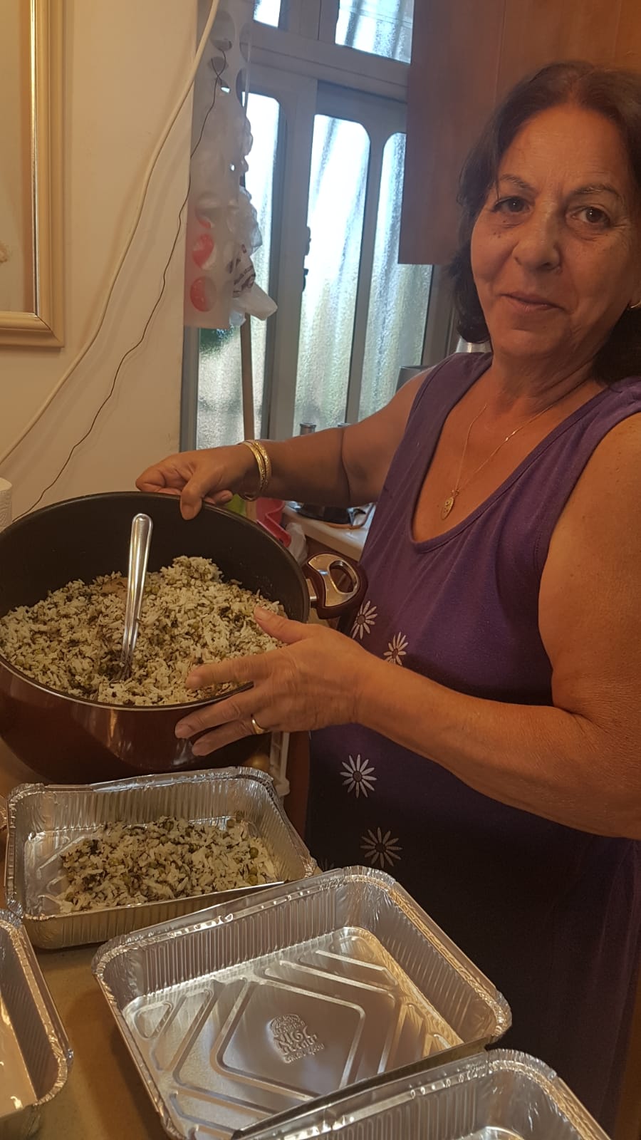פרוייקט נשים מבשלות לקשישים
