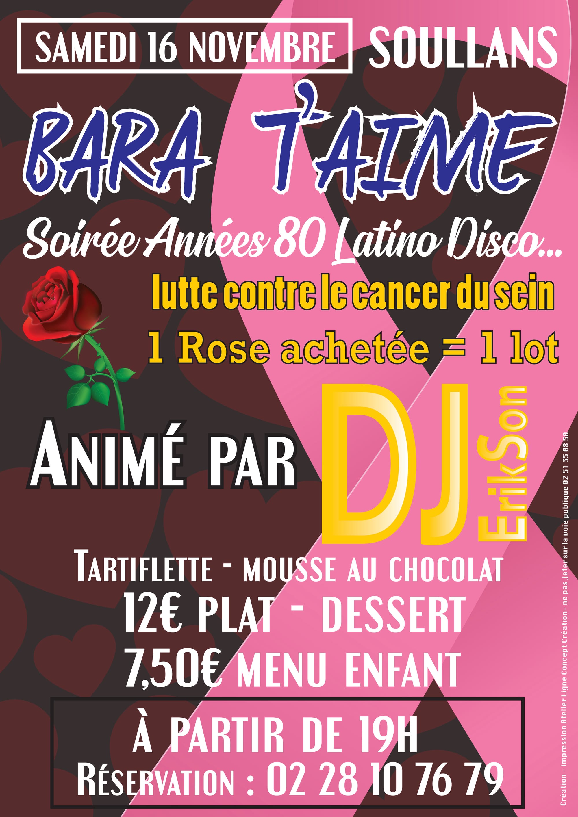 Soirée contre le cancer du sein