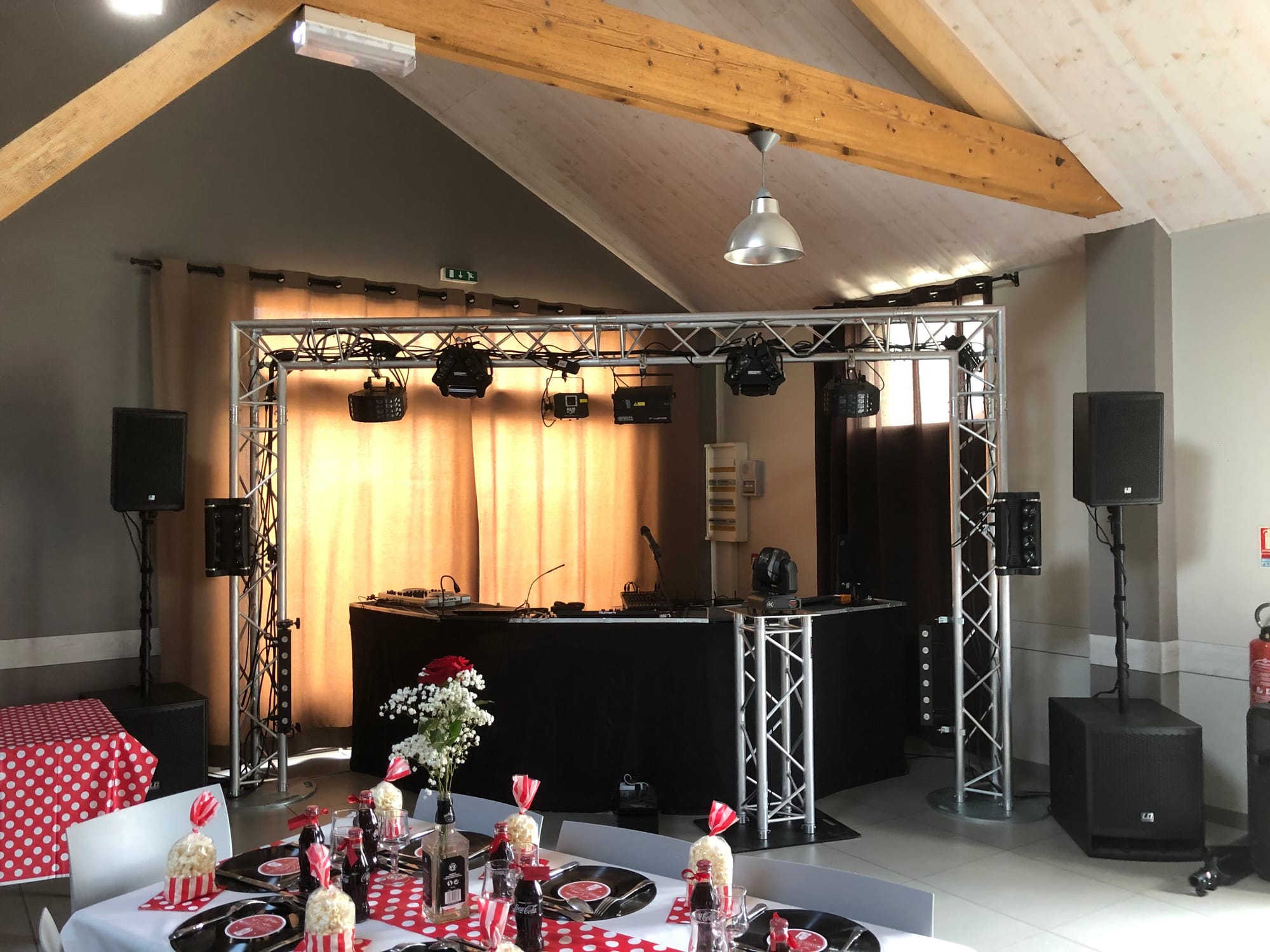 Préparation de l'évènement