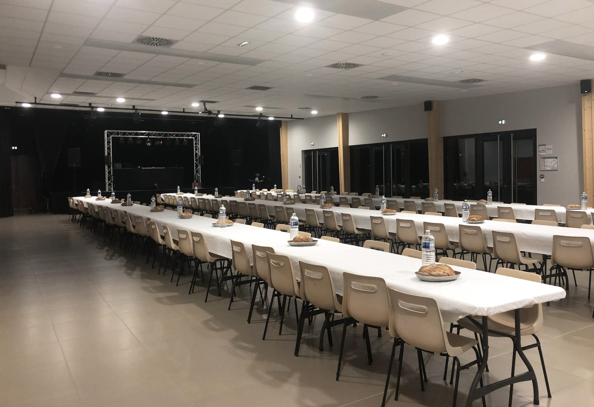 Préparation de l'évènement