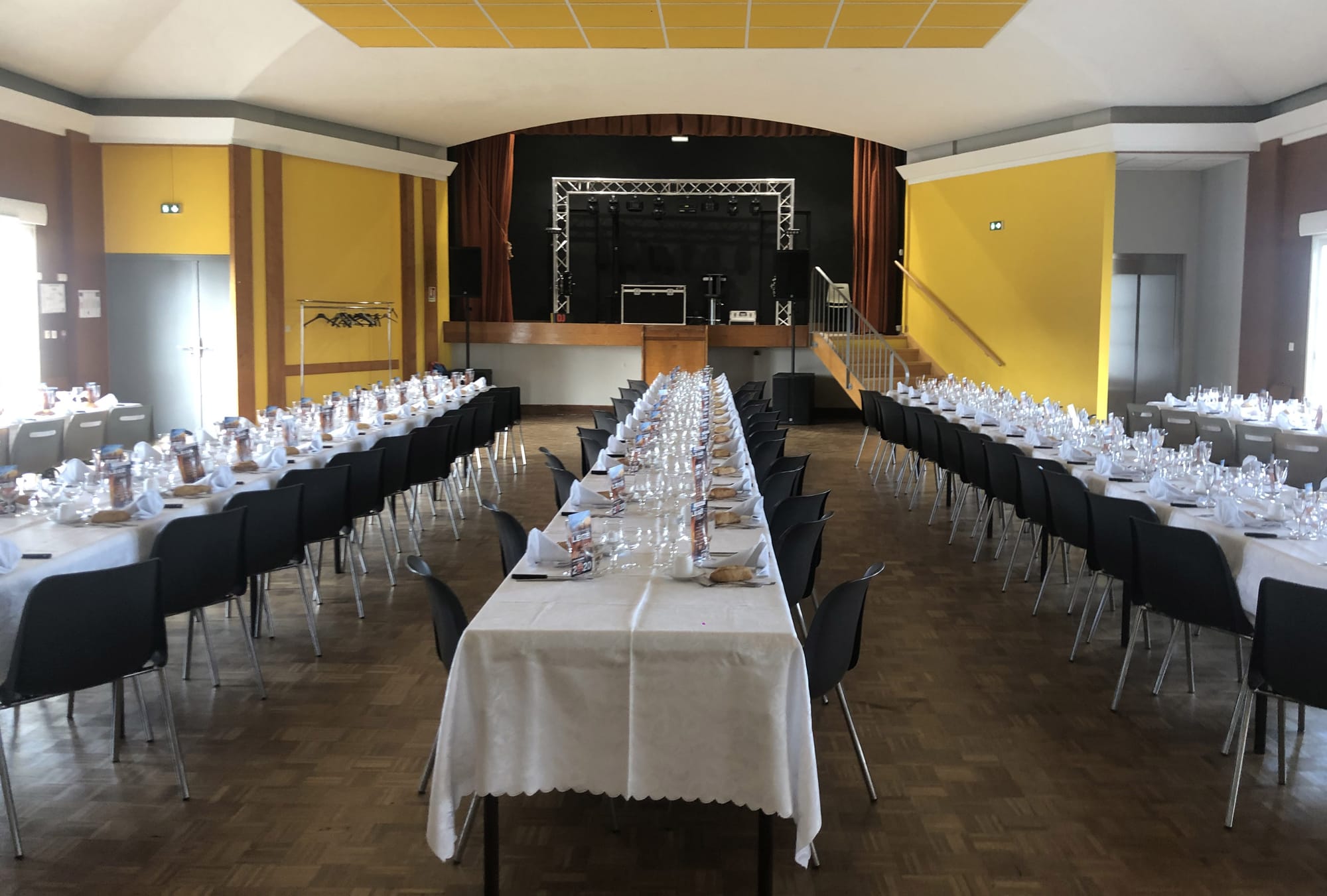 Préparation de l'évènement