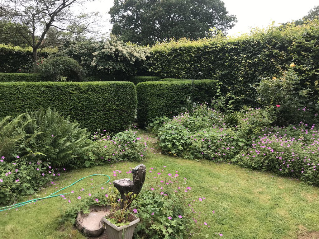 Garden maintenance and planting