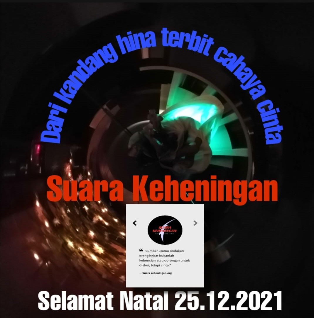 Tim Kerja Suara Keheningan Mengucapkan Selamat Natal Kepada Seluruh Pembaca