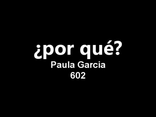 Por que? Paula García - 602