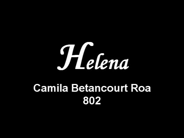Helena - Camila Betancourt Roa - 802