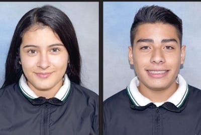 Sara Rojas y Nicolás Guarnizo