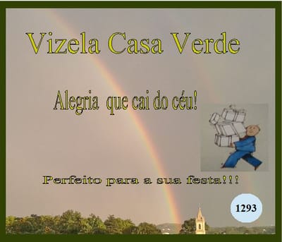 Alegria que cai do céu!