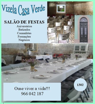 Vizela Casa Verde - Salão de Festas
