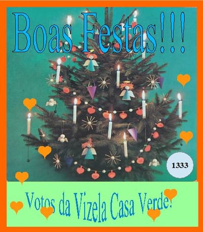Boas Festas! Votos da Vizela Casa Verde