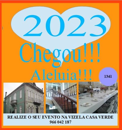 Chegou o 2023! Aleluia!!