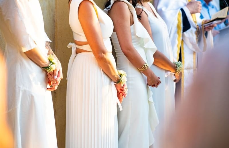 Sylvia & Panos Olive theme wedding Ktima Orizontes Athens