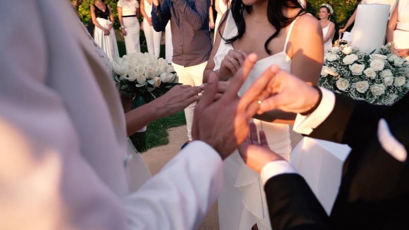 Sylvia & Panos Olive theme wedding Ktima Orizontes Athens