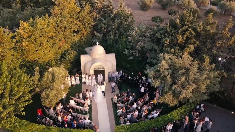 Sylvia & Panos Olive theme wedding Ktima Orizontes Athens