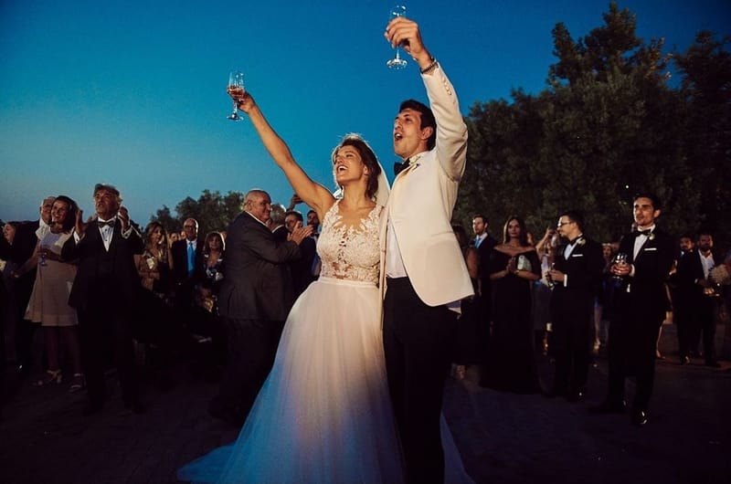 Sylvia & Panos Olive theme wedding Ktima Orizontes Athens