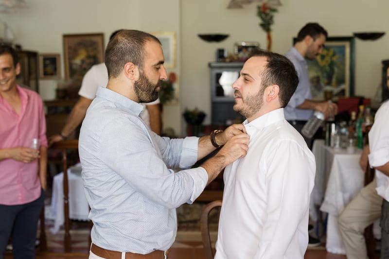 Groom Preparation