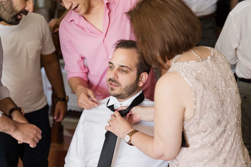 Groom Preparation