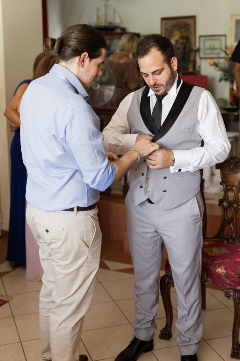 Groom Preparation