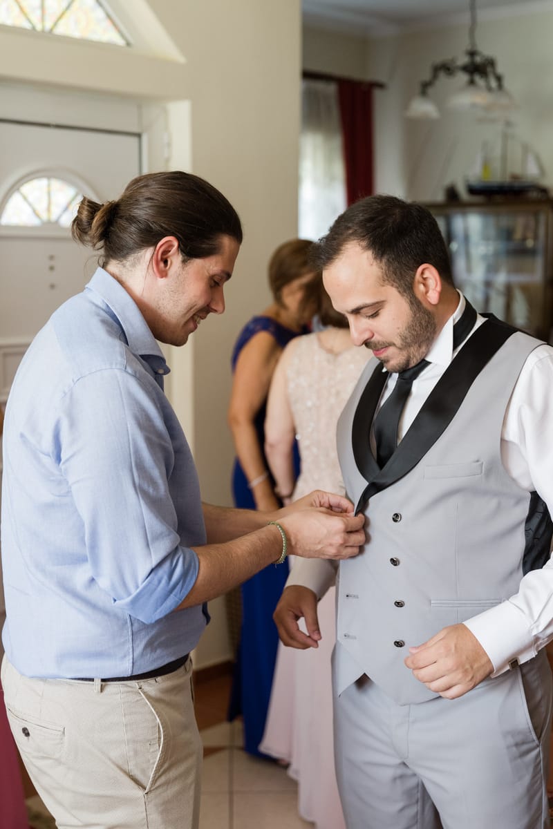 Groom Preparation
