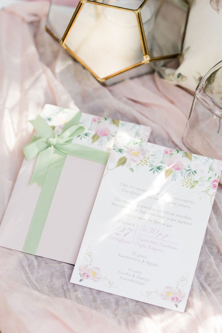 Zinaida's Flower theme Christening