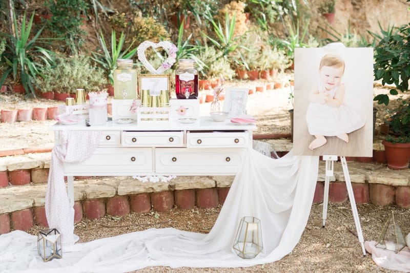 Zinaida's Flower theme Christening