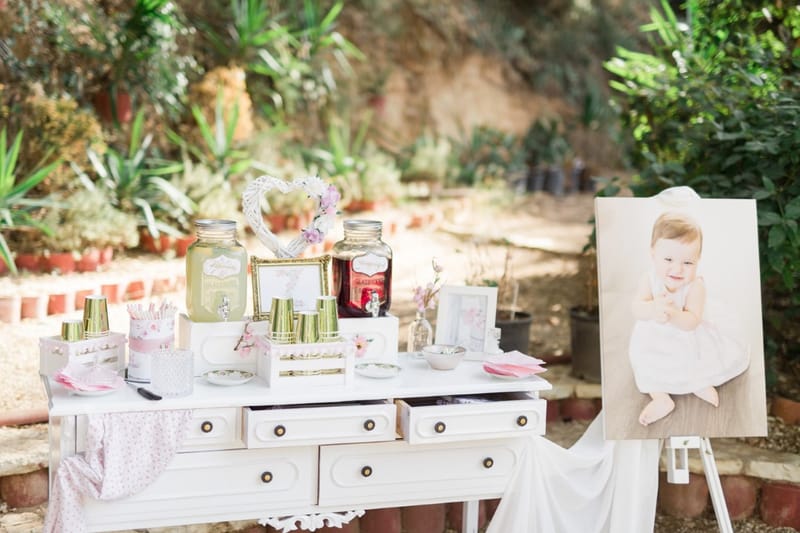 Zinaida's Flower theme Christening