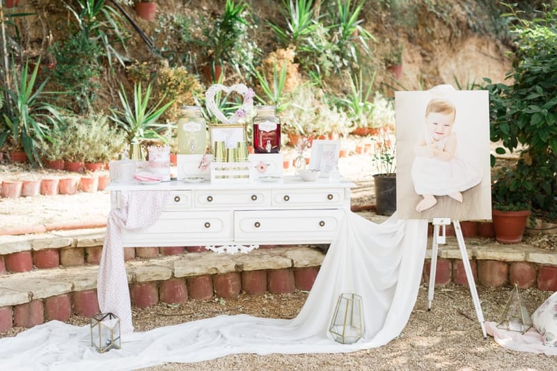 Zinaida's Flower theme Christening