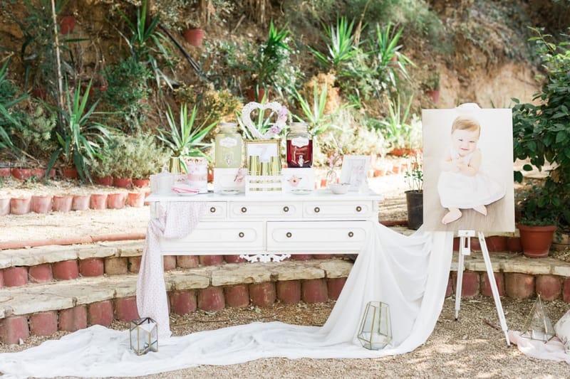 Zinaida's Flower theme Christening