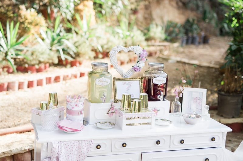 Zinaida's Flower theme Christening