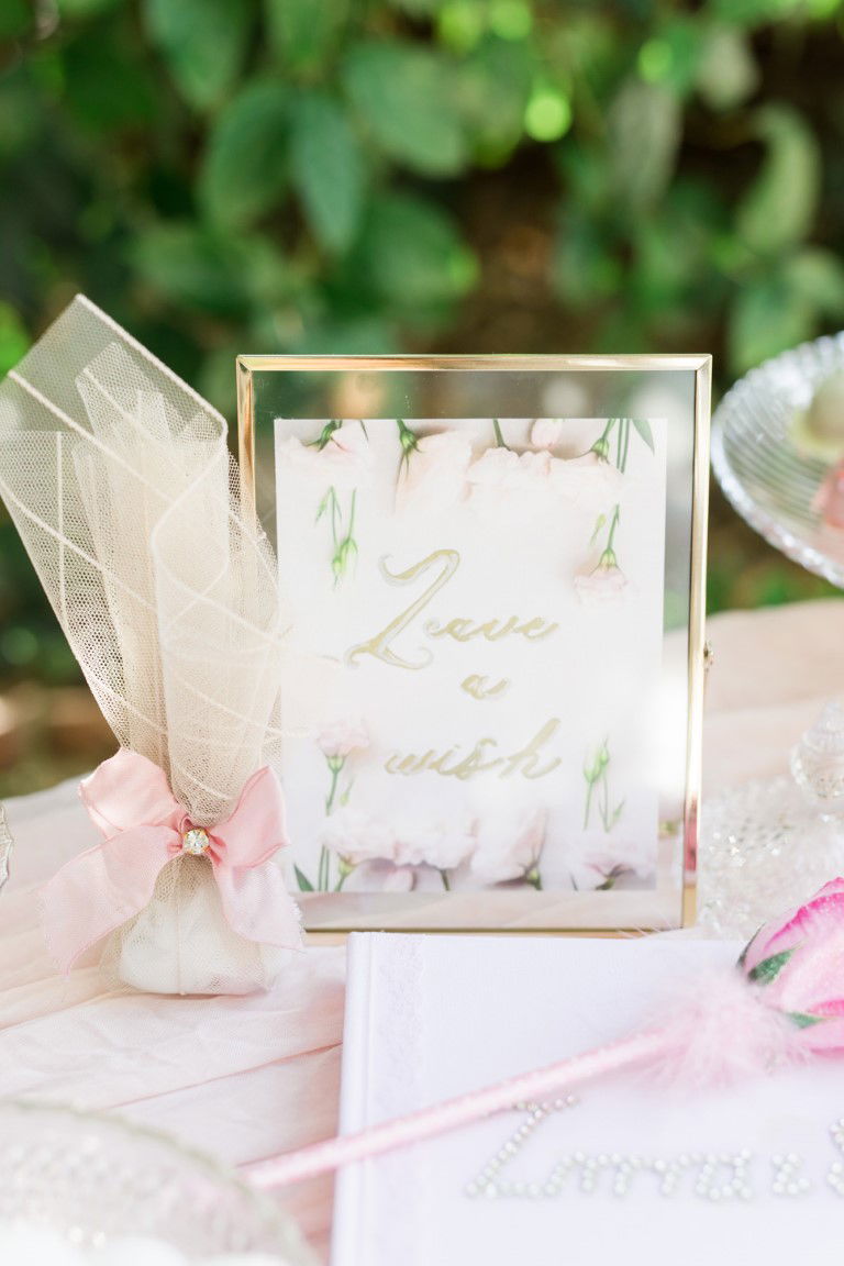 Zinaida's Flower theme Christening