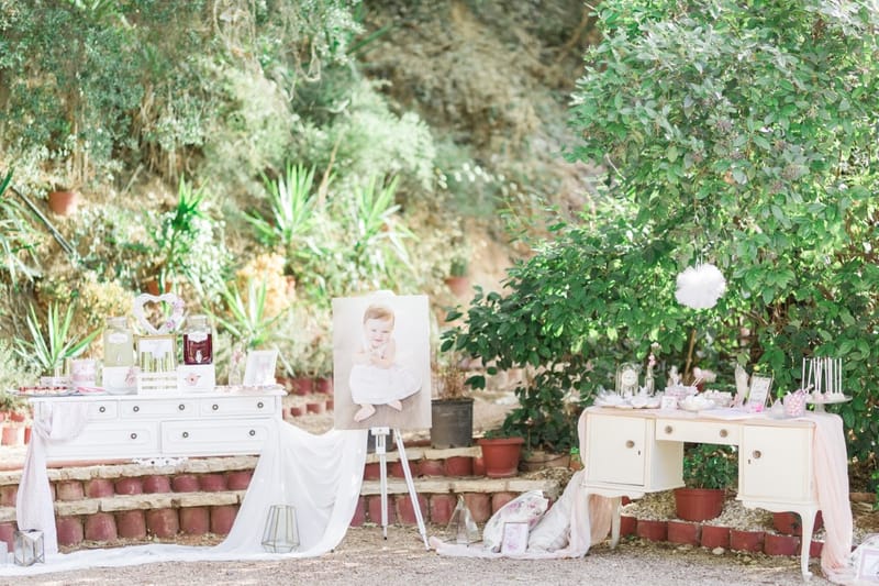 Zinaida's Flower theme Christening