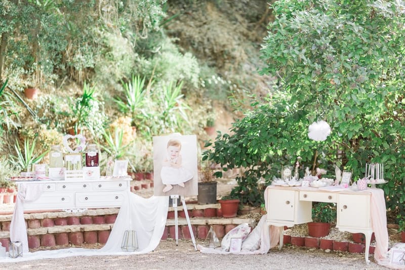 Zinaida's Flower theme Christening